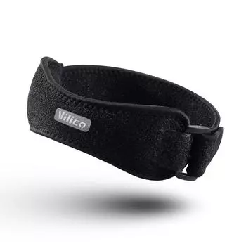 Силиконовый бандаж для поддержки колена и надколенника снимает боль в колене Фитнес Бег Пеший Туризм Велоспорт Защитный бандаж для колена