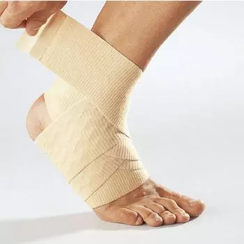 Силиконовый бандаж на лодыжку First Late бежевый FR-2401 (Свободно) бежевый