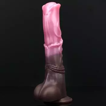 Силиконовый большой анальный дилдо с собачьим узлом Мягкие силиконовые женские секс-игрушки Вагинальная стимуляция ануса Эротические мастурбаторы