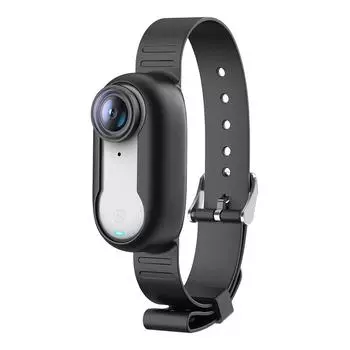 Силиконовый браслет на руку, устойчивый к царапинам, регулируемый ремешок на руку, устойчивый к падениям, велосипедный ремешок для аксессуаров камеры Insta360 GO 3S чёрный