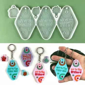 Силиконовый брелок с буквами, эпоксидная смола, кулон, серьги, литье, сделай сам, ремесло