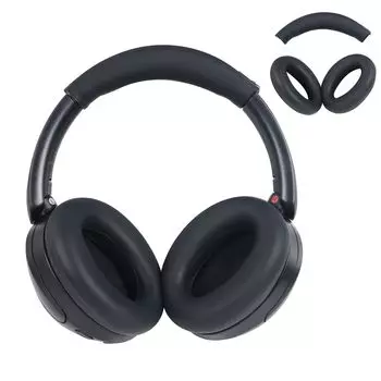 Силиконовый чехол Adhiper для беспроводных наушников Sony Ear Pad, аксессуары, черный WH-1000XM4, WH-XB910N, WH-CH720N, WH-ULT900N, наушники, чехол/оголовье