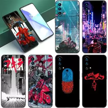 Силиконовый чехол Akira 1988 для OnePlus 10T 10R 9RT 8T 7T Pro Nord 2 N10 N100 N200 CE2 Lite 2T ACE 5G, черный чехол OnePlus 7