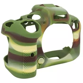 Силиконовый чехол, эластичный, устойчивый к царапинам, удобный для прикосновения, моющийся, портативный, защитный для камеры камуфляжный