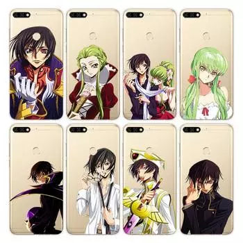 Силиконовый чехол аниме Код Гиас Лелуш для Honor 10X 9X 8X MAX 20 10 9 8 8A 8C 8S Prime 7A Pro Lite мягкий чехол для телефона Honor 7A(5.45inch)