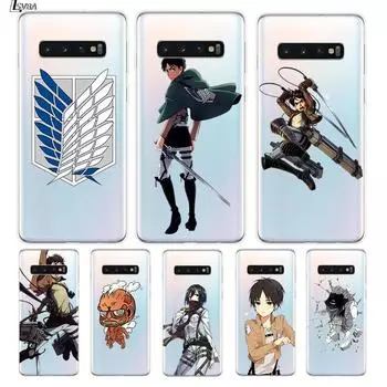 Силиконовый чехол «Атака Титанов» для Samsung Galaxy S21 S20 FE Ultra S10 S10E Lite S9 S8 S7 Edge Plus, чехол для телефона Samsung S21 5G
