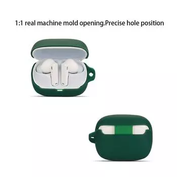 Силиконовый чехол, безопасный чехол для наушников, мягкий и удобный чехол для наушников, небольшой чехол для хранения, подходит для M2s o чёрный