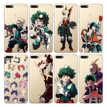 Силиконовый чехол Boku My Hero Academy для Honor 10X 9X 8X MAX 20 10 9 8 8A 8C 8S Prime 7A Pro Lite, мягкий чехол для телефона Honor 7A(5.45inch)