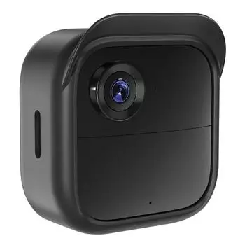 Силиконовый чехол-чехол для защиты от непогоды с козырьком для шляпы для Blink Outdoor 4 (4-е поколение)