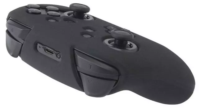 Силиконовый чехол CYBER High Grade SWITCH Pro Black (для контроллера)