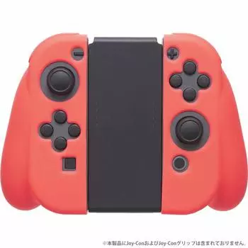Силиконовый чехол CYBER SWITCH Неоновый красный переключатель (для Joy-Con Grip) -