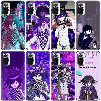 Силиконовый чехол Danganronpa Kokichi Ouma для телефона Xiaomi Redmi Note 11 10 9 8 Pro 11T 10T 10S 9S 8T 9 9A 9C 9T, черный чехол Redmi 8