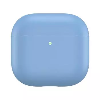 Силиконовый чехол для Airpods 4 (2024) Чехол для наушников Защитный чехол Кожа(черный)