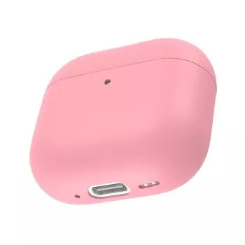 Силиконовый чехол для Airpods 4 (2024) Защитный чехол для наушников(Светло-синий)