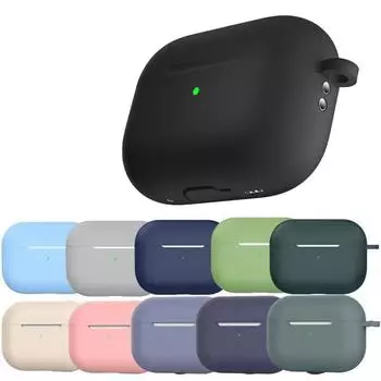 Силиконовый чехол для Airpods Pro 2, чехол для беспроводных наушников Bluetooth для Apple AirPods Pro, чехол для зарядки, сумки белый