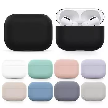 Силиконовый чехол для Airpods Pro Чехол беспроводной Bluetooth для Apple Air pods pro Чехол Чехол для наушников Чехол белый