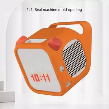 Силиконовый чехол для аудио, защитный чехол, полное покрытие корпуса, ударопрочный, устойчивый к ударам фиолетовый