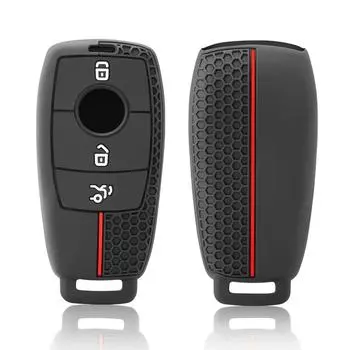 Силиконовый чехол для автомобильного дистанционного ключа для Mercedes Benz ACESG Class GLC CLE CLA GLB GLS W177 W205 W213 W222 X167 AMG