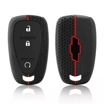 Силиконовый чехол для автомобильного ключа для Chevrolet Malibu Blazer Traverse Cruze Spark Sonic Camaro Volt Bolt Trax Seeker Onix Equino Orlando