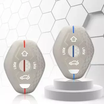 Силиконовый чехол для автомобильного ключа для BMW E38 E39 E46 E83 E53 E60 E63 E61 E64 E83 E85 E86 M5 325i X3 X5 Z3 Z4 3 5 7 серии красный