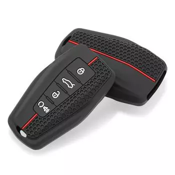 Силиконовый чехол для автомобильного ключа для Geely Coolray X6 Emgrand Global Hawk GX7 Аксессуары красный