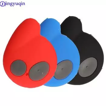 Силиконовый чехол для автомобильного ключа jingyuqin для Toyota 2 кнопки Smart Auto Car Keys Fob Cover Keychain для сигнализации Honda Cobra