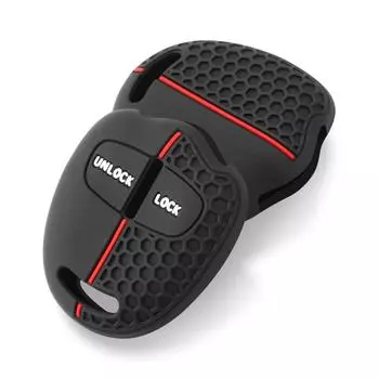 Силиконовый чехол для автомобильного ключа, защитный держатель, подходит для MITSUBISHI Triton Pajero Outlander ASX Lancer MIT8 Lama 2008-2012 чёрный