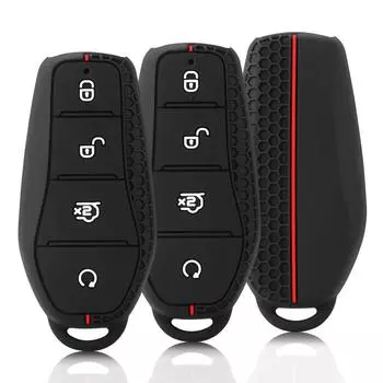 Силиконовый чехол для автомобильного ключа, защитный чехол для BYD Han Ev Tang Dm/Qin PLUS/Song Pro/MAX/Yuan Dolphin, пряжка для ключа, автомобильные аксессуары чёрный
