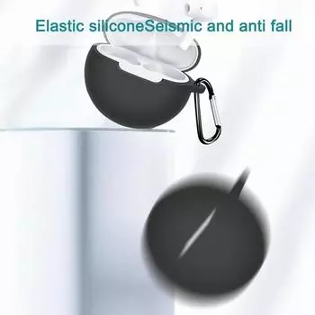 Силиконовый чехол для беспроводных наушников, чехол для зарядки наушников, чехол для OPPO Encobuds2, дом/путешествие темно-синий