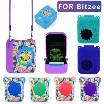 Силиконовый чехол для Bitzee, защитный чехол, чехол для Bitzee Magicals, цифровая игрушка для домашних животных, защита для Bitzee Disneys темно-синий