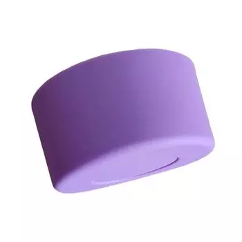 Силиконовый чехол для бутылки с водой Antis-Kid, чехол для чашки для питья, чехол для чайника, не допускающий ожогов, для походов в помещении 7.5x4.3cm white