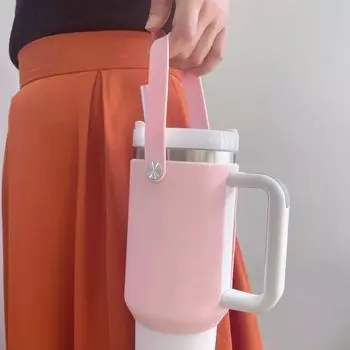 Силиконовый чехол для чашки Мягкий легкий водонепроницаемый Легко чистится Портативный защитный рукав Спортивные аксессуары чёрный