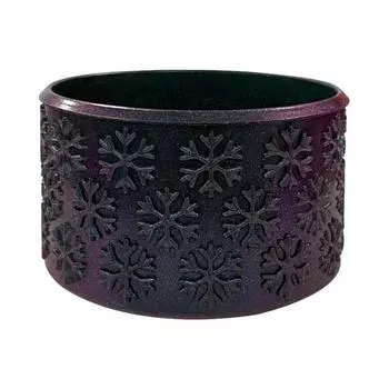 Силиконовый чехол для чашки, противоскользящий стакан, ударопрочный нижний чехол для бутылок с водой, съемный уникальный текстурный аксессуар для чашки B фиолетовый