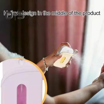 Силиконовый чехол для дезинфицирующего средства для рук, защитный флакон-спрей, ударопрочный защитный чехол с брелком розовый