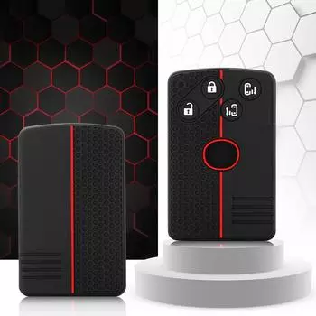 Силиконовый чехол для дистанционного ключа автомобиля для Mazda 3 5 6 Cx-7 Cx-9 Cx7 Cx9 Rx8 Mx5 M8 Miata Mx5 Verisa Premacy Аксессуары для смарт-карт чёрный