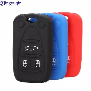 Силиконовый чехол для дистанционного ключа jingyuqin для ALFA romeo 159 giulietta Brera 156 A159 Q4 GT 946 Spider темно-синий