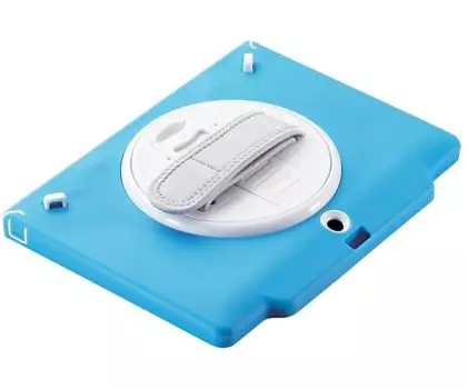 Силиконовый чехол для ELECOM IdeaPad D330 с ремнем на руку и подставкой, совместимый с клавиатурой, синий TB-WDLV01SCHVBU синий