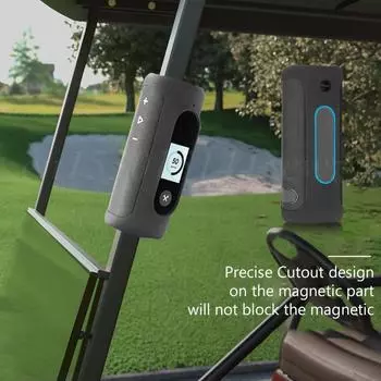 Силиконовый чехол для гольфа Blue Tees Player+ GPS-динамик, дорожный чехол, устойчивый к царапинам, защитный чехол для динамика синий