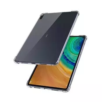 Силиконовый чехол для Huawei MatePad T5 10 9,6 M3 M5 Lite 8,0 8,4 10,1 10,4, прозрачный чехол, мягкая задняя крышка из ТПУ для планшета MediaPad T5 10 прозрачный