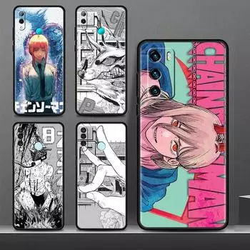 Силиконовый чехол для Huawei P30 Pro P40 Lite EP Smart Z Y6 Y7 Y9 Prime 2019 Y8p Honor 20 9X 8X, чехол для телефона с бензопилой, аниме-капа Honor 9X Pro