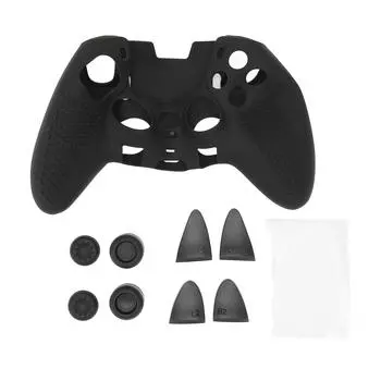 Силиконовый чехол для игрового контроллера, мягкий, нескользящий, защитный чехол с 8-позиционным упором для большого пальца