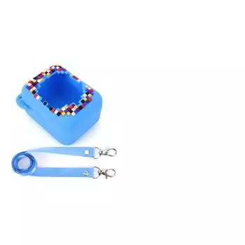 Силиконовый чехол для интерактивной виртуальной игрушки Bitzee Digital Pet Pet(синий) NEW