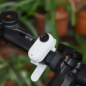 Силиконовый чехол для камеры, противоударный, устойчивый к ударам, с защитой от потери ремешка, мягкий защитный чехол для Insta360 GO3S белый