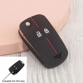 Силиконовый чехол для ключа автомобиля чехол для Opel Insignia Astra J Zafira Corsa D Mokka Meriva для Chevrolet Aveo Prism Spark Trax Cruze