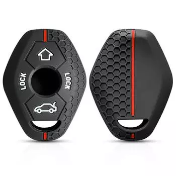 Силиконовый чехол для ключа для Bmw E46 E53 X3 E83 X3 E39 Serie 7 5 3 330i автомобильный ключ защитный чехол аксессуары для транспортных средств CHINA