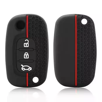 Силиконовый чехол для ключа для LADA Vesta Granta XRay Kalina Priora Sedan Sport для Renault Fluence Clio Megane для Mercedes чёрный
