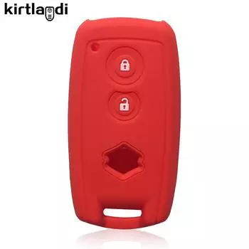 силиконовый чехол для ключа для Suzuki Grand Vitara Swift SX4 S-Cross XL-7 kuyucha sch4 для Suzuki Swift 2007-2010 держатель для ключей красный