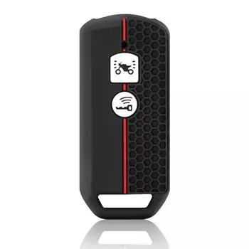 Силиконовый чехол для ключа Honda Forza 750 250 300 125 PCX 150 для Honda X-adv 750 Hybrid SH125 Scoopy SH300 держатель ключа Shell чёрный