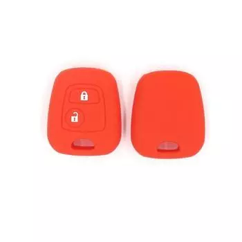 Силиконовый чехол для ключа Renault с двумя кнопками и сумка для пульта дистанционного управления Peugeot доступны для покупки на складе. null темно-синий