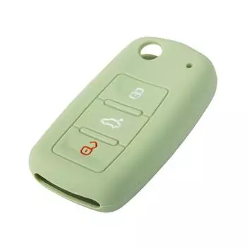 Силиконовый чехол для ключа Skoda Xinrui Octavia Haorui — защитите пульт дистанционного управления вашего автомобиля! Ocean Blue океан синий